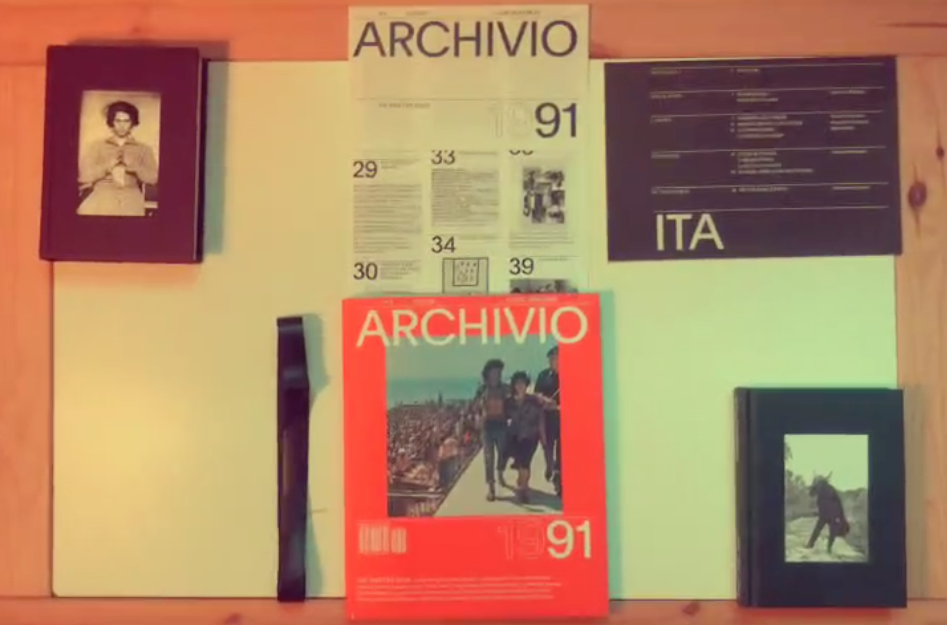 Valerio Millefoglie Archivio Magazine and CTRL book Leporello