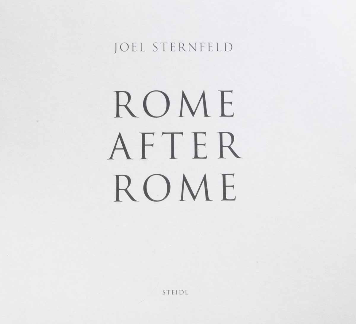 Rome after Rome – Leporello