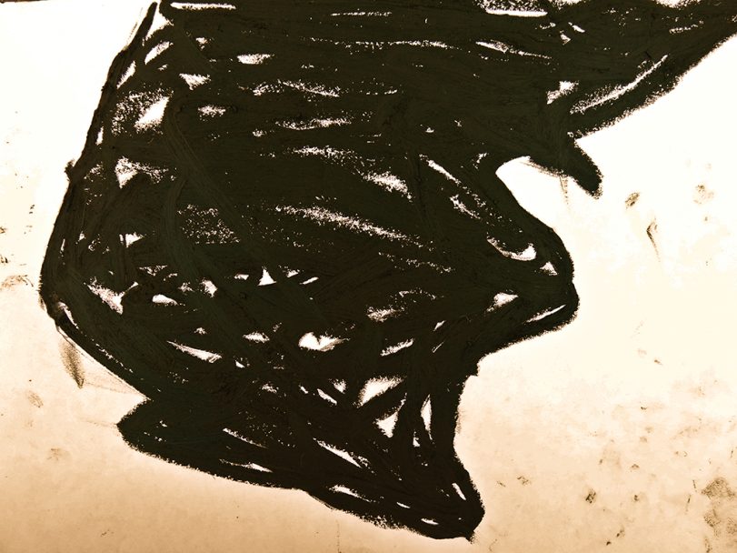 Charcoal black sheet